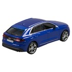 Машинка Bburago Audi Sq8 2020, Die-Cast, 1:32, цвет синий - Фото 3