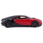 Машинка Bburago Bugatti Chiron Sport, Die-Cast, 1:32, цвет чёрно-красный - Фото 3