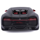 Машинка Bburago Bugatti Chiron Sport, Die-Cast, 1:32, цвет чёрно-красный - Фото 4