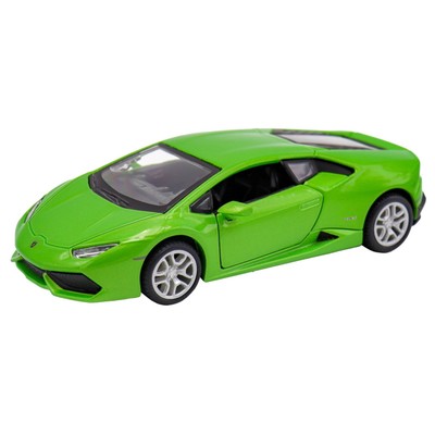 Машинка Bburago Lamborghini Huracán Coupé, Die-Cast, 1:32, цвет зелёный