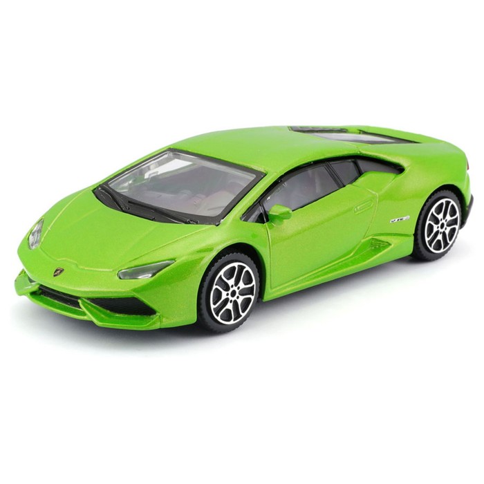 Машинка Bburago Lamborghini Huracán Coupé, Die-Cast, 1:32, цвет зелёный - фото 1911060347