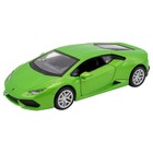 Машинка Bburago Lamborghini Huracán Coupé, Die-Cast, 1:32, цвет зелёный - Фото 3