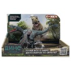 Фигурка динозавра Funky Toys «Пернатый велоцираптор», цвет тёмно-синий - фото 299006935