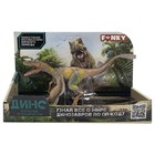 Фигурка динозавра Funky Toys «Пернатый велоцираптор», цвет коричневый - фото 299006936