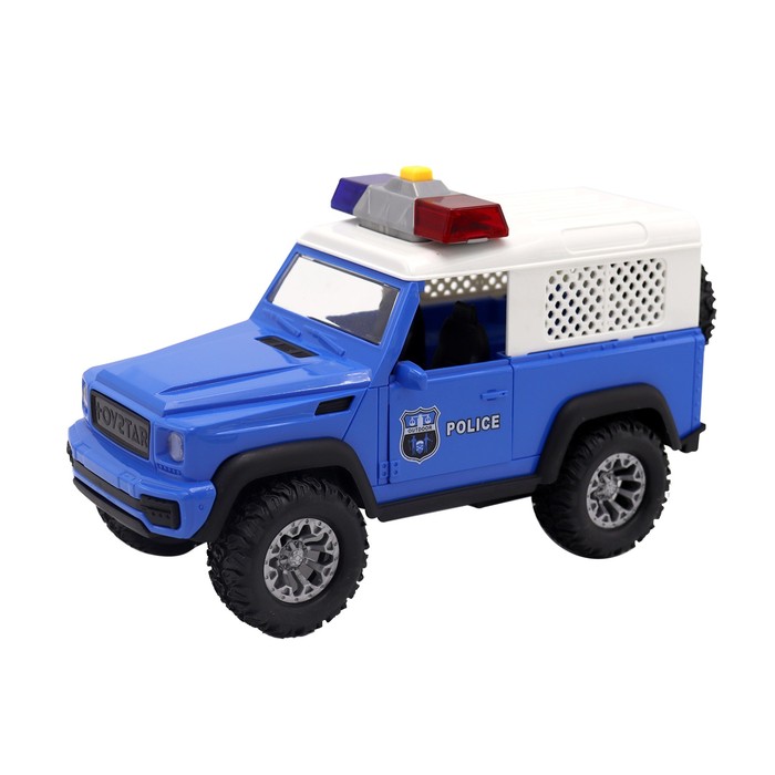 Машинка Funky Toys «Экстренная служба. Полицейский внедорожник», со светом и звуком, 21 см - Фото 1