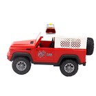 Машинка Funky Toys «Экстренная служба. Пожарный внедорожник», со светом и звуком, 21 см - Фото 2