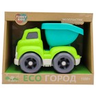 Эко-машинка Funky Toys «Грузовик», цвет зелёный, 18 см - Фото 2