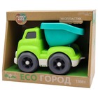 Эко-машинка Funky Toys «Грузовик», цвет зелёный, 18 см - Фото 4