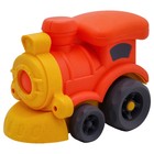Эко-машинка Funky Toys «Поезд», цвет оранжевый, 16 см - Фото 1