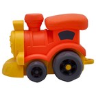 Эко-машинка Funky Toys «Поезд», цвет оранжевый, 16 см - Фото 2