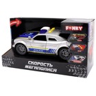 Машинка фрикционная Funky Toys «Скорость мегаполиса. Полиция», открывающиеся двери, со светом и звуком, 25 см - Фото 4