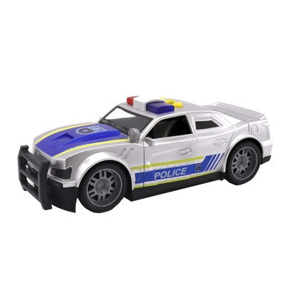 Машинка фрикционная Funky Toys «Скорость мегаполиса. Полиция», открывающиеся двери, со светом и звуком, 25 см