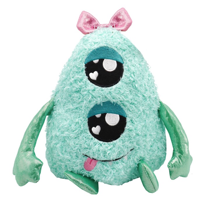 Игрушка мягкая Funky Toys «Монстрики. Бирюзовый персонаж» - Фото 1