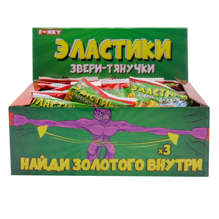 Фигурка-тянучка Funky Toys «Эластики», МИКС - фото 1897866545