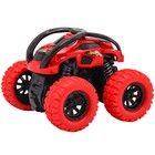 Машинка фрикционная Funky Toys «Перевёртыш», 4х4, рессоры, цвет красный - фото 5369845