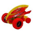 Машинка фрикционная Funky Toys «Акула», 4х4, принт граффити, цвет красный - фото 51325267