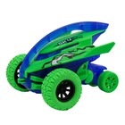 Машинка фрикционная Funky Toys «Акула», 4х4, принт граффити, цвет зелёный - фото 51325271