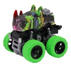 Машинка фрикционная Funky Toys «Носорог», 4х4, рессоры, цвет зелёный - фото 51325279