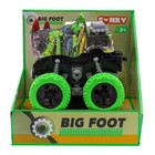 Машинка фрикционная Funky Toys «Носорог», 4х4, рессоры, цвет зелёный - фото 9626558