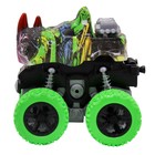 Машинка фрикционная Funky Toys «Носорог», 4х4, рессоры, цвет зелёный - Фото 4