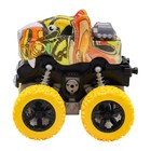 Машинка фрикционная Funky Toys «Тигр», 4х4, рессоры, цвет жёлтый - Фото 4