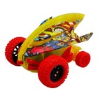 Машинка фрикционная Funky Toys Граффити «Акула», 4х4, с красными колёсами - фото 5369889