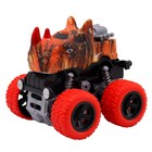 Машинка фрикционная Funky Toys «Носорог», 4х4, с красными колёсами - фото 299007437