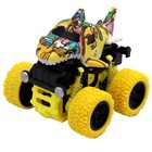 Машинка фрикционная Funky Toys «Акула», 4х4, с жёлтыми колёсами - фото 299007447