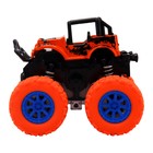Машинка фрикционная Funky Toys «Камуфляж», 4х4, цвет оранжевый - Фото 5