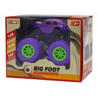 Машинка фрикционная Funky Toys «Камуфляж», 4х4, цвет фиолетовый - Фото 3