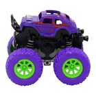 Машинка фрикционная Funky Toys «Камуфляж», 4х4, цвет фиолетовый - Фото 4