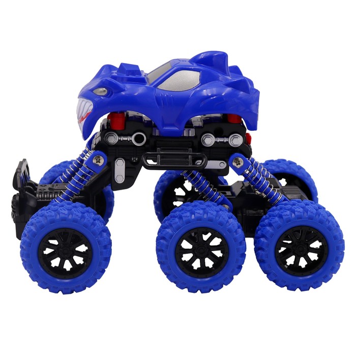 Машинка инерционная Funky Toys «Внедорожник», цвет синий - фото 1906675176