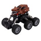 Машинка инерционная Funky Toys «Внедорожник», цвет коричневый - фото 299007524