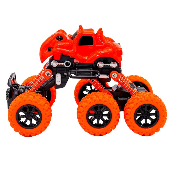 Машинка инерционная Funky Toys «Внедорожник», цвет оранжевый - фото 1911060922