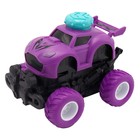 Машинка фрикционная Funky Toys «Катапульта», 4х4, цвет фиолетовый - фото 299007540