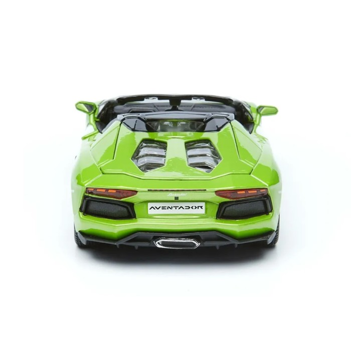 Машинка Maisto Die-Cast Lamborghini Aventador LP 700-4 Roadster, с отвёрткой, 1:24, цвет зелёный - фото 1928577250