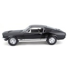 Машинка Maisto Die-Cast 1967 Ford Mustang Fastback, 1:18, цвет тёмно-зелёный - Фото 9