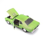 Машинка Maisto Die-Cast 1970 Chevrolet Nova SS, 1:24, цвет светло-зелёный - Фото 8