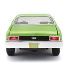 Машинка Maisto Die-Cast 1970 Chevrolet Nova SS, 1:24, цвет светло-зелёный - Фото 3
