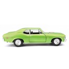 Машинка Maisto Die-Cast 1970 Chevrolet Nova SS, 1:24, цвет светло-зелёный - Фото 4