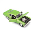 Машинка Maisto Die-Cast 1970 Chevrolet Nova SS, 1:24, цвет светло-зелёный - Фото 7