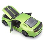 Машинка Maisto Die-Cast Ford Mustang Street Racer, открывающиеся двери, 1:24, цвет зелёный - Фото 8