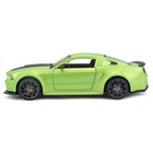 Машинка Maisto Die-Cast Ford Mustang Street Racer, открывающиеся двери, 1:24, цвет зелёный - Фото 9