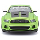 Машинка Maisto Die-Cast Ford Mustang Street Racer, открывающиеся двери, 1:24, цвет зелёный - Фото 10
