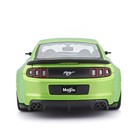 Машинка Maisto Die-Cast Ford Mustang Street Racer, открывающиеся двери, 1:24, цвет зелёный - Фото 4