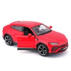 Машинка Maisto Die-Cast Lamborghini Urus, открывающиеся двери, 1:25, цвет красный - Фото 7