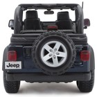 Машинка Maisto Die-Cast Jeep Wrangler Rubicon, открывающиеся двери, 1:18, цвет тёмно-синий - Фото 2