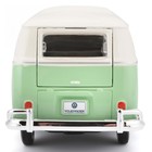 Машинка Maisto Die-Cast Volkswagen Van Samba, открывающиеся двери, 1:25, цвет зелёный - Фото 4