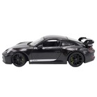 Машинка Maisto Die-Cast 2022 Porsche 911 GT3, 1:18, цвет чёрный - Фото 2