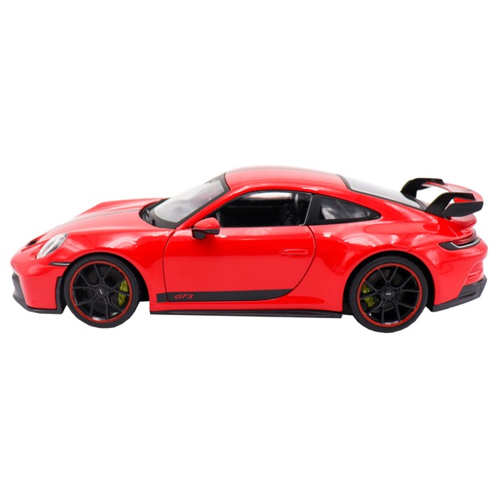 Машинка Maisto Die-Cast 2022 Porsche 911 GT3, 1:18, цвет красный - фото 1909588457